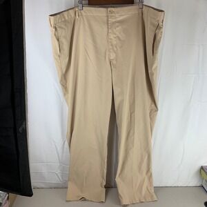 Peter Millar Trousers Mens 52R Khaki Tan Performance Golf Pants MA22EBBT